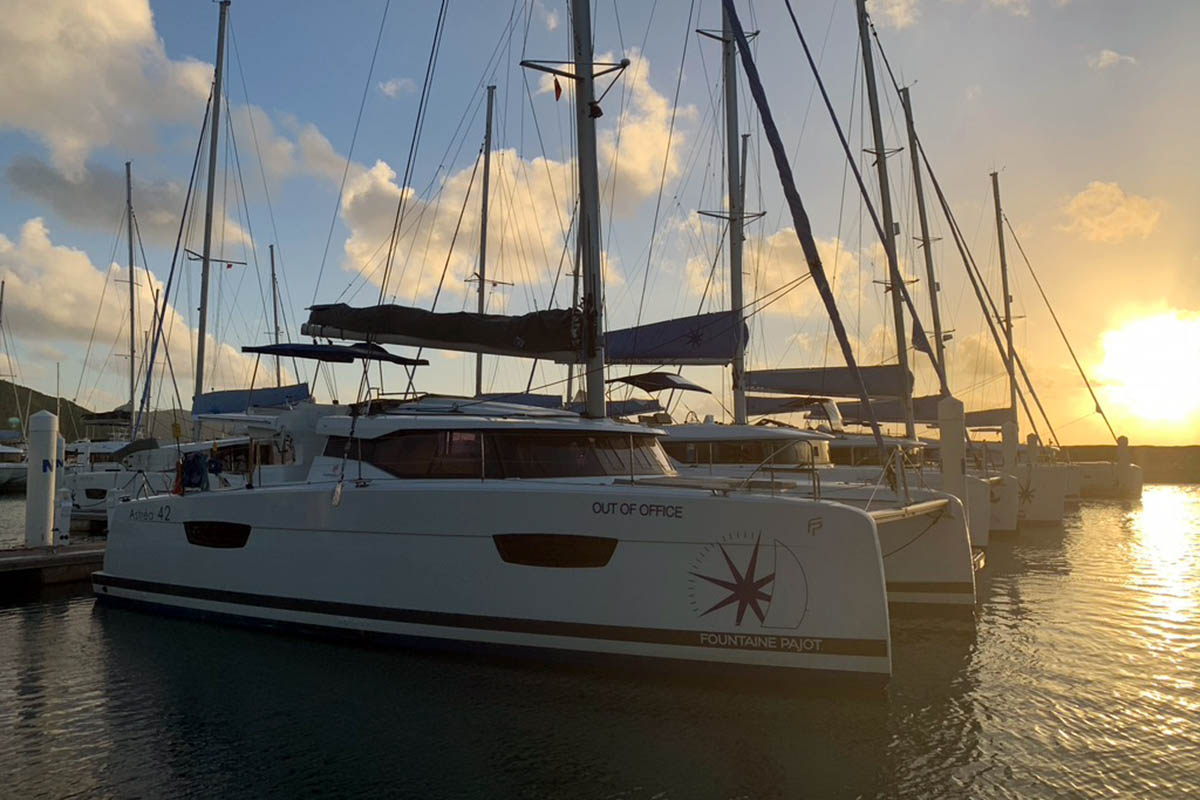 Photo #4 - Fountaine Pajot Astrea 42 (Nauti Mollie (ex. Out Of Office)) in Nanny Cay - 46459