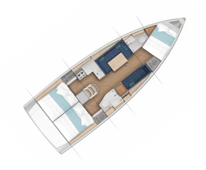 Photo #1 - Sun Odyssey 380 (GIULIETTA&ROMEO) in  - 63200