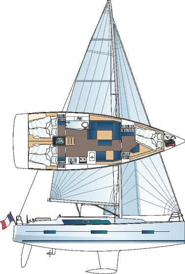 Photo #9 - Dufour 410 Grand Large (Stella) en Faial - 48565