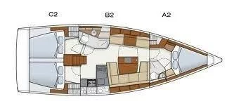 Hanse 415 (Touch of Freedom)  - 16