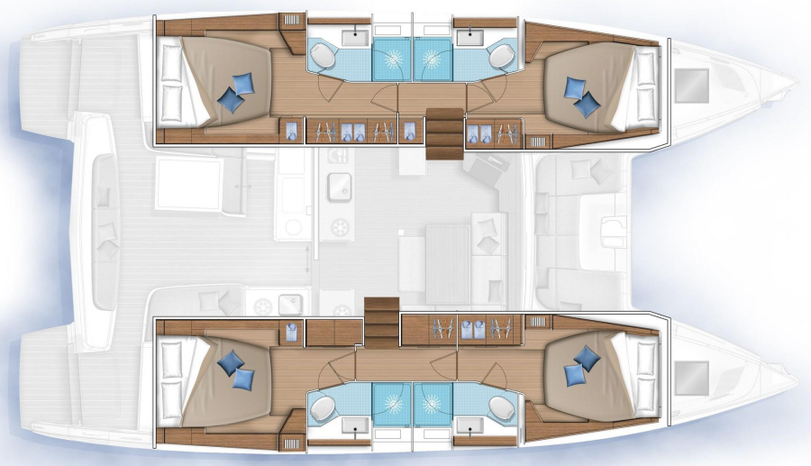 Photo #9 - Lagoon 46 - Premium (Manureva) in Le Marin - 48963
