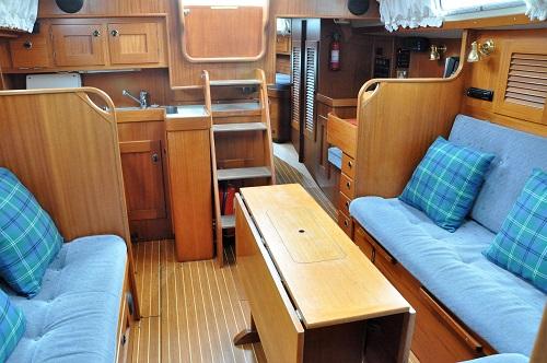 Photo #4 - Hallberg Rassy 36 (Aeolus) in Hamble-le-Rice - 49697
