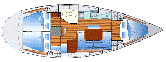 Bavaria Cruiser 37 (Flor De La Mar)  - 2