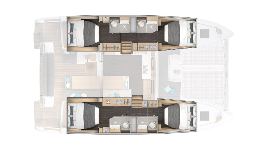 Photo #4 - Lagoon 43 - Premium (L43) in Le Marin - 50694