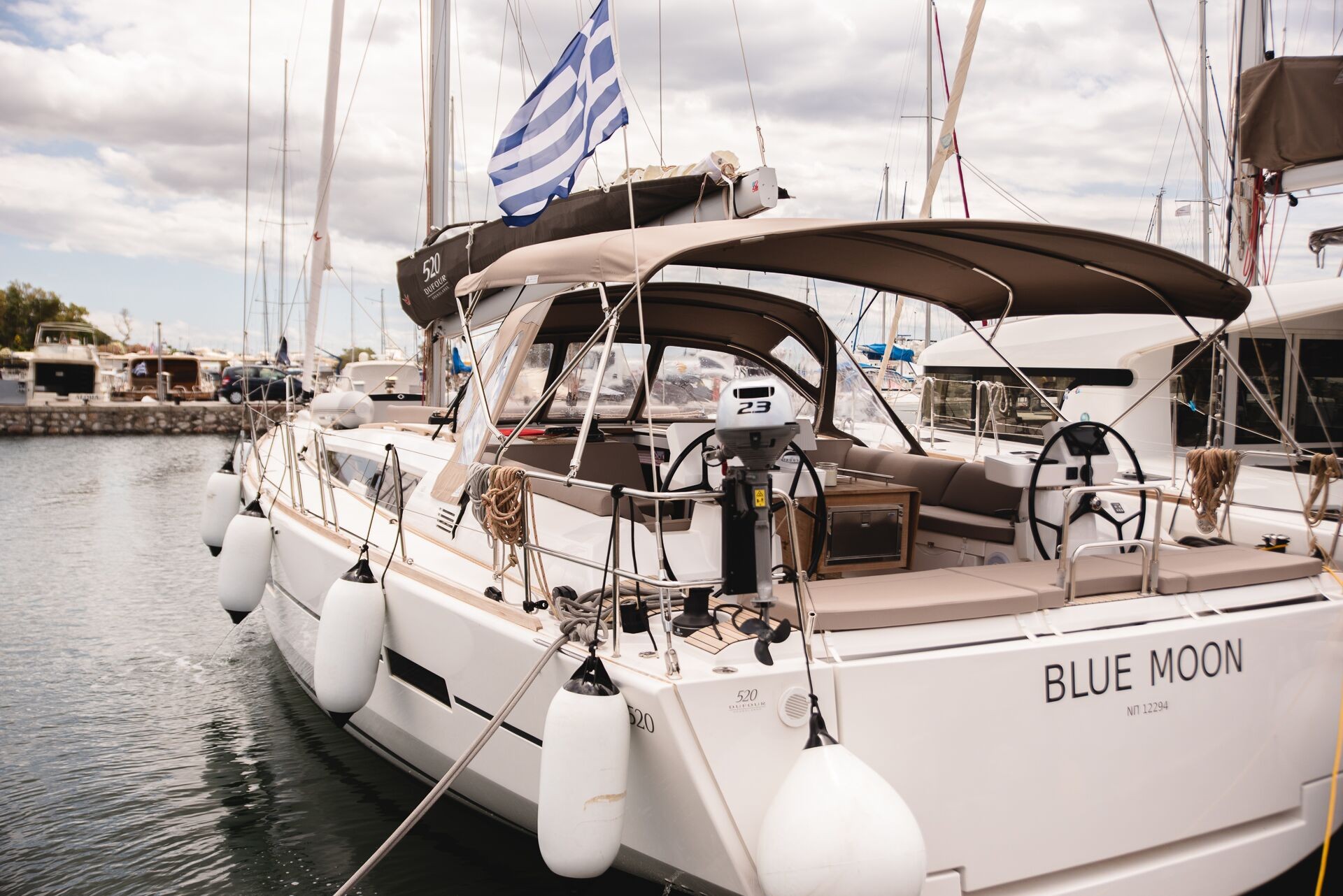 Photo #23 - Dufour 520 GL (Blue Moon) en Preveza - 51271