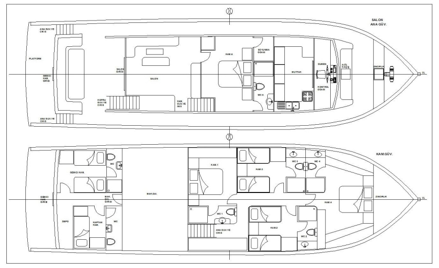 Photo #32 - Motor Yacht (Simay S trawler) in Bodrum - 51584