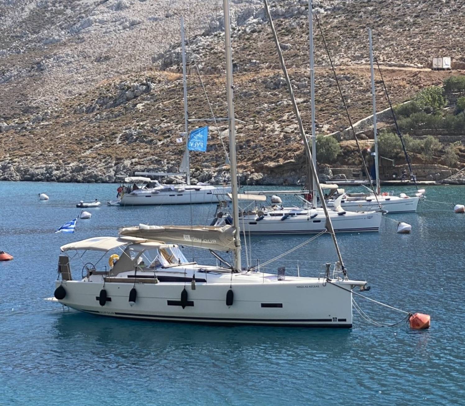 Photo #15 - Dufour 430 Grand Large (Nikolas Aegeas) en Kos - 52081