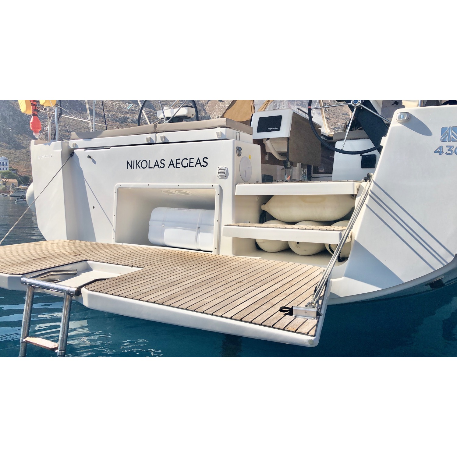 Photo #5 - Dufour 430 Grand Large (Nikolas Aegeas) en Kos - 52081