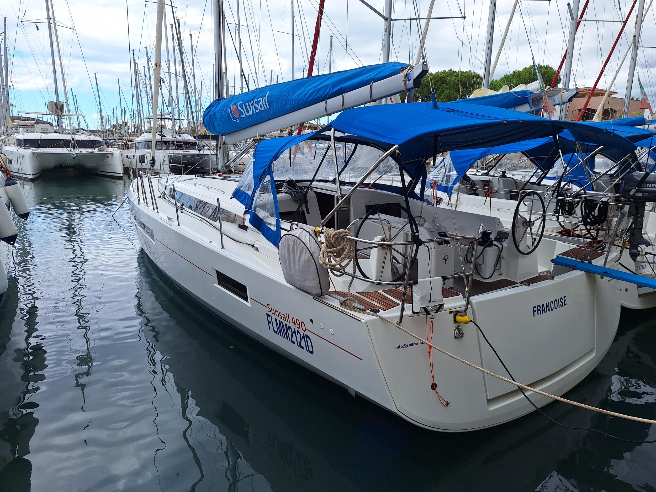 Photo #6 - Sun Odyssey 490 (Francoise) en Portorosa - 54268