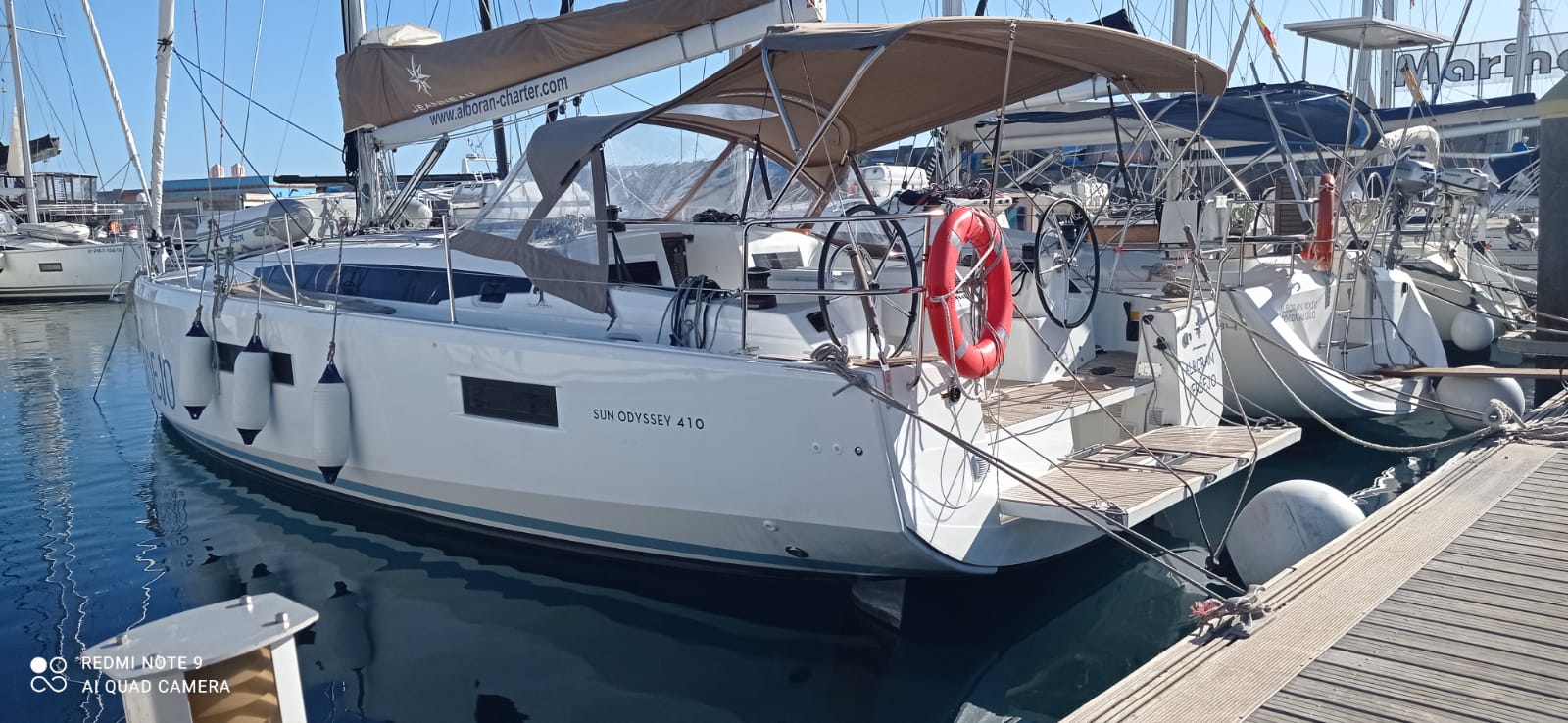 Photo #9 - Sun Odyssey 410 (ALBORAN VERDEJO) in Palma - 54369