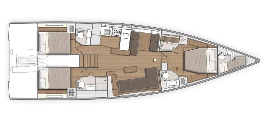Photo #8 - Beneteau 53 First Yacht (IZANAMI) in Athens - 54500
