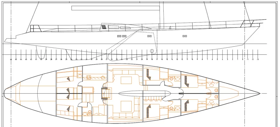 100 ft Length Luxury Yacht (AIZU)  - 25