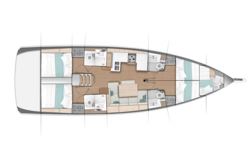 Photo #15 - Sun Odyssey 490 (Alboran Vino Blanco) en Palma - 54675