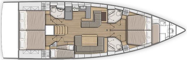 Photo #9 - Oceanis 51.1 (Bluescape II) in Lavrion - 54723
