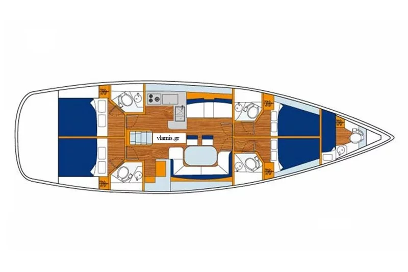 Jeanneau 53 (Romios)  - 7