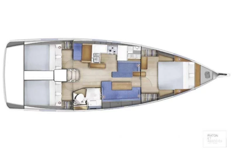 Sun Odyssey 410 (Alboran Albariño)  - 0