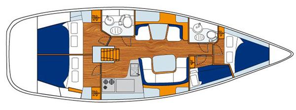 Photo #10 - Sun Odyssey 43 (Sandpiper) en Hamble-le-Rice - 55246