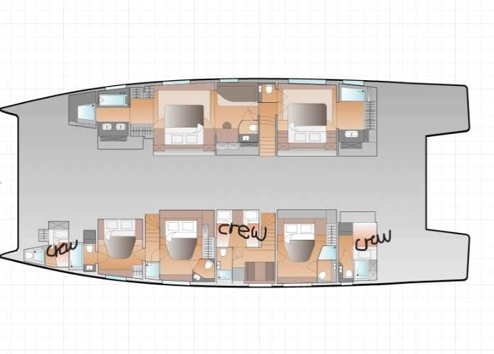 Photo #6 - Fountaine Pajot (SOL MADININA) in Atene - 55285