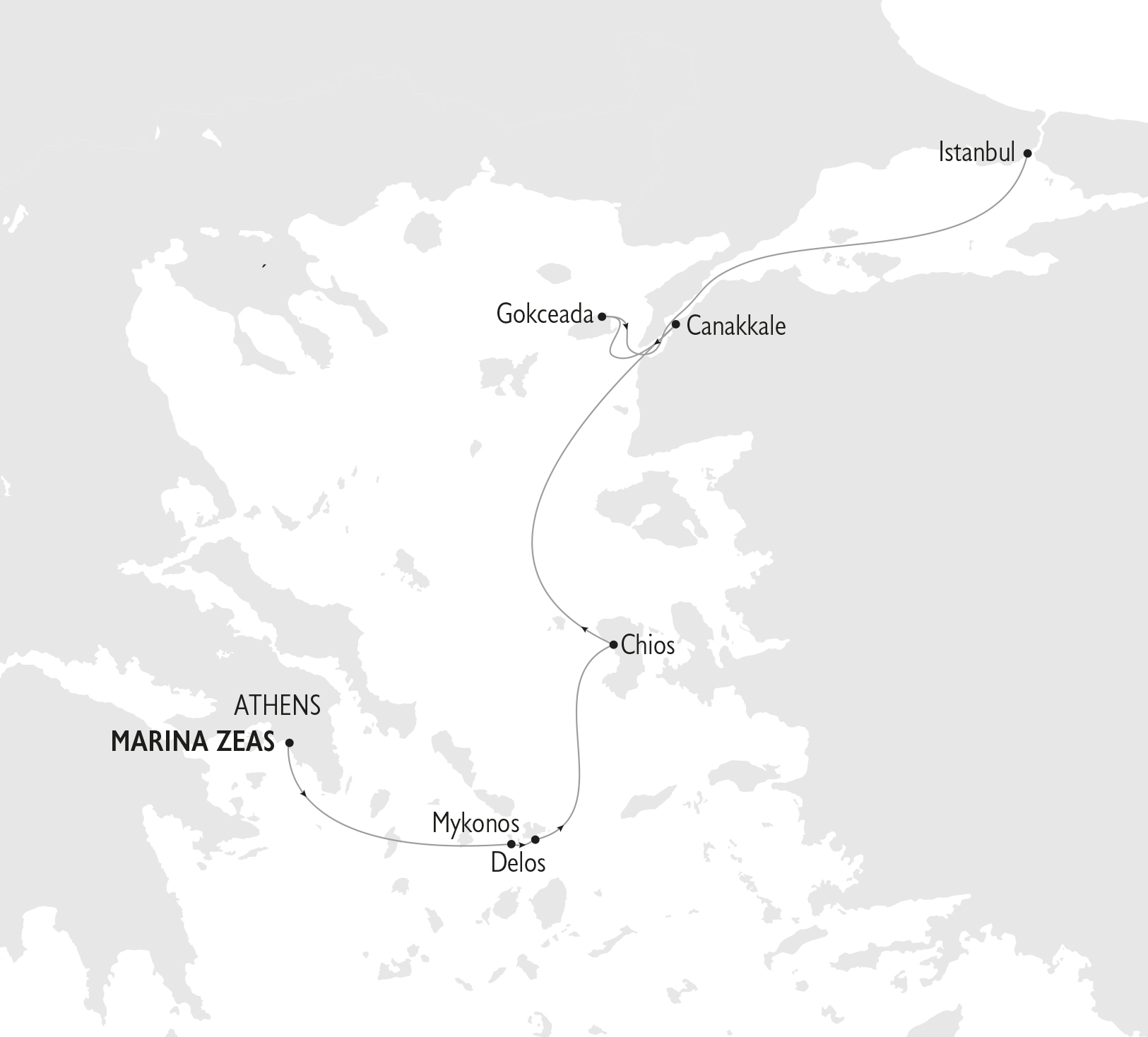 Athens to Istanbul Sailing Cruise on a Small Ship — photo 1