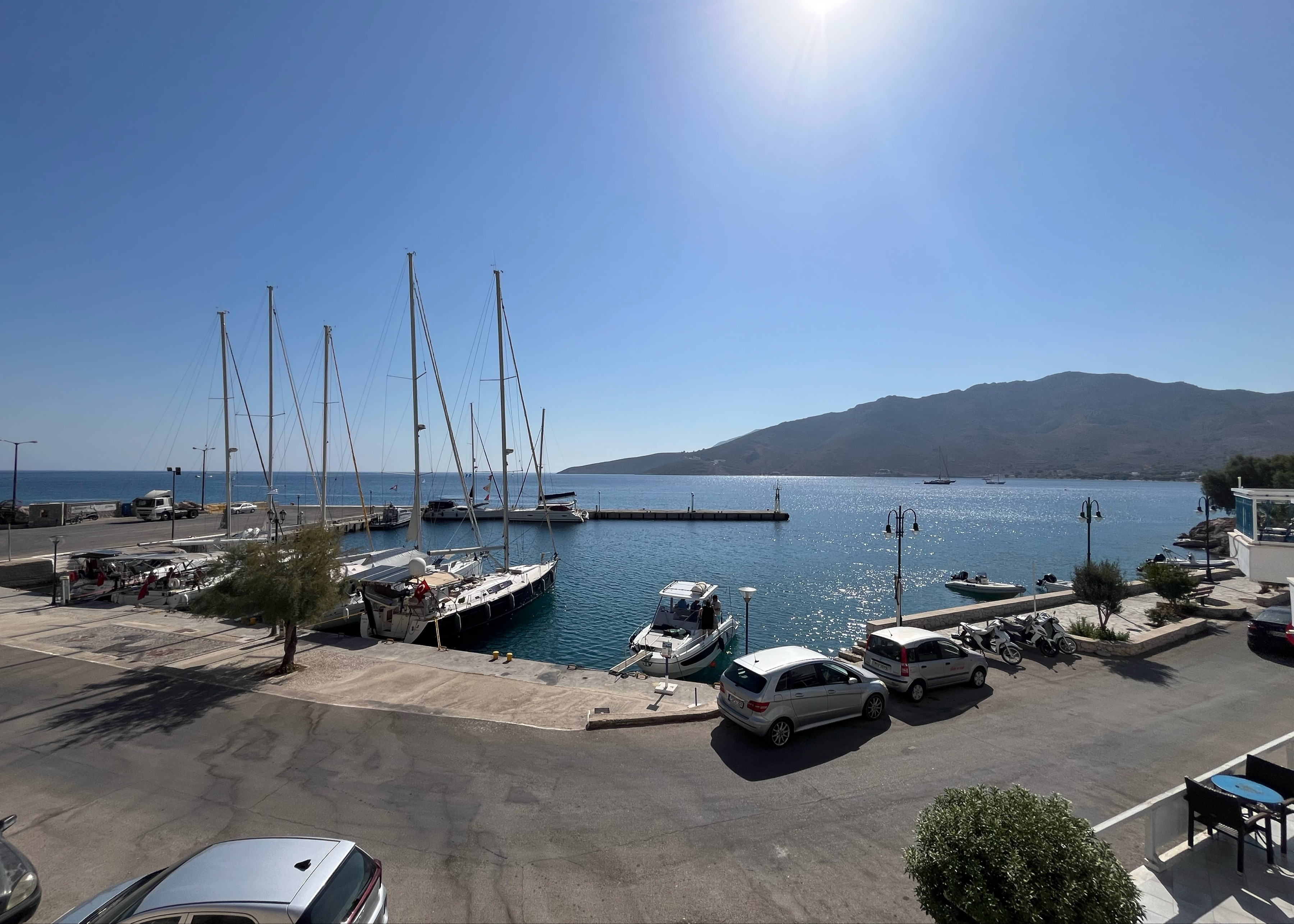 Tilos harbour