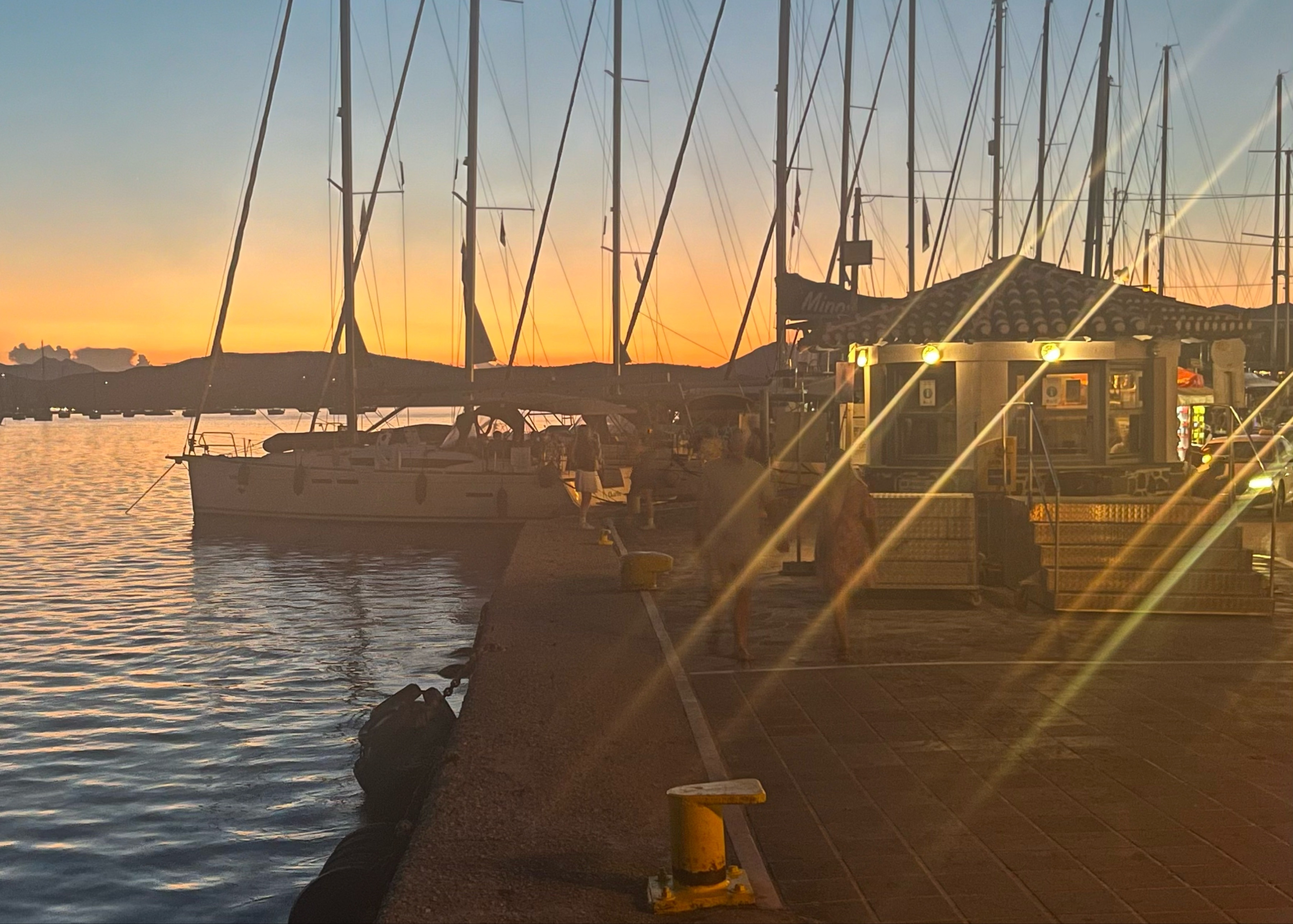 Poros Yachts quay