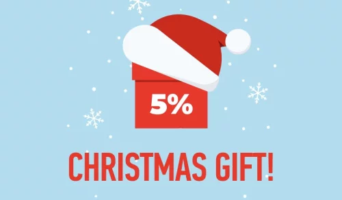 Write “Christmas Gift” to get 5% discount!