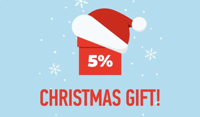 Schreiben Sie "Weihnachtsgeschenk" und Sie erhalten 5% Rabatt!