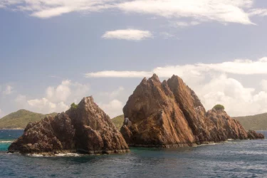 Norman Island from Tortola