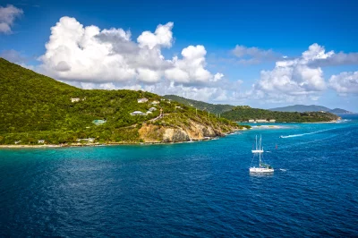 BVI sailing vacation by the cabin